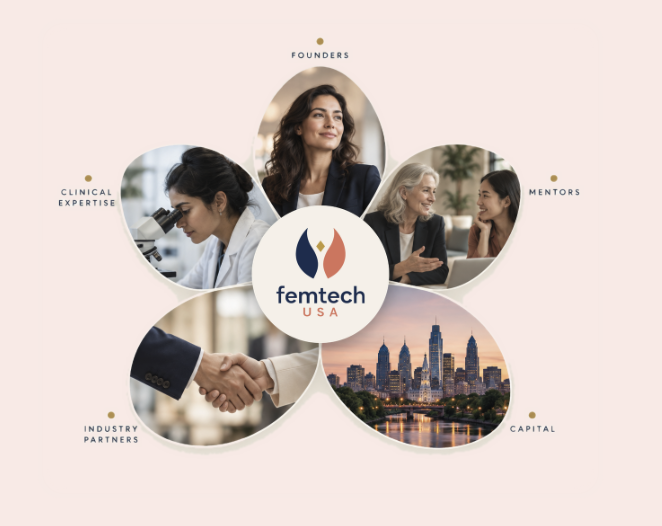 FemTech USA community model: founders, mentors, capital, industry partners and clinical expertise